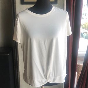 Banana Republic knit front tee